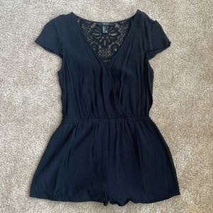 Forever 21 black romper
